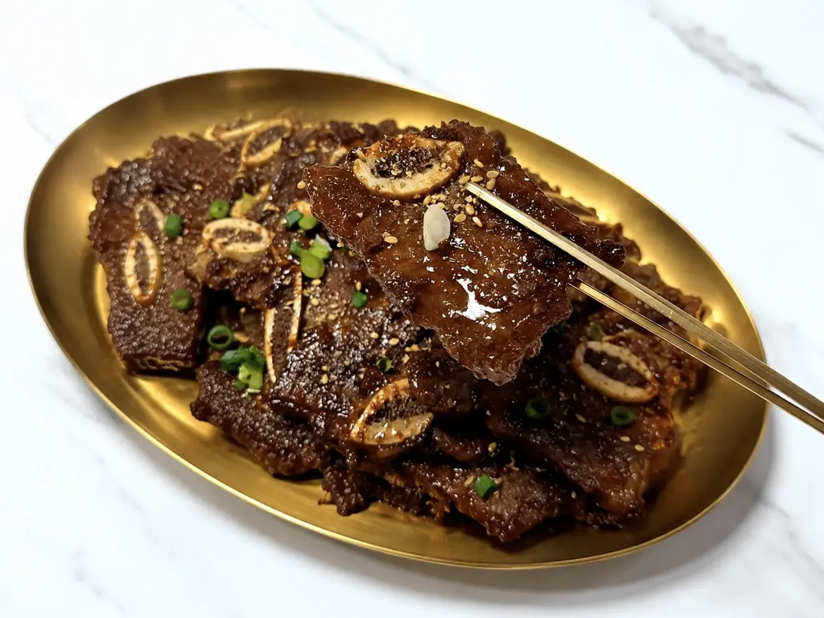 Sườn bò rim